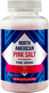 Soeos American Pink Salt, Fine Grain 16 Ounce, Pink Rock Salt, Salt for Grinder Refill, Perfect for Cooking & Seasoning