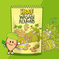 HBAF Korean Seasoned Almonds, Wasabi Flavor, 210g (7.4 oz) Pack