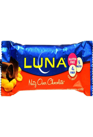 Luna Nutz Over Chocolate Bar