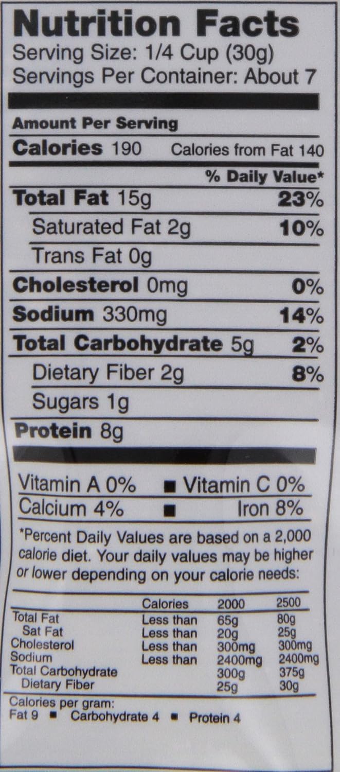 Generic Good Sense Sunflower Kernels (Shelled Sunflower Seeds), Salted And Roasted, Non-Gmo, All Natural, (7.5-Ounce) Resealable