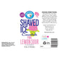 Hypothermias Unsweetened Shaved Ice Syrup - Pink Lemon Sour - 4 Fl Oz - Makes 1 Gallon