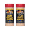 Famous Daves Steak & Burger Seasoning, 2 Pack, 16.50 oz Total, Perfect for Grilling and Cooking