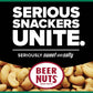 Malt-Inspired Nuts Cashews - Sweet & Salty Cashews - Gluten Free, Kosher, Low Sodium Nut Snacks Made In The Usa - 12Oz Resealable Can (Pack Of 2)