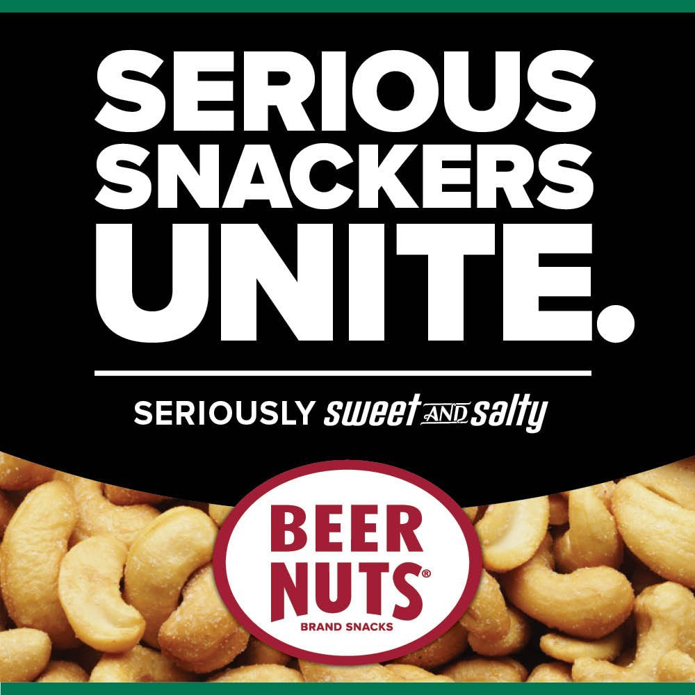 Malt-Inspired Nuts Cashews - Sweet & Salty Cashews - Gluten Free, Kosher, Low Sodium Nut Snacks Made In The Usa - 12Oz Resealable Can (Pack Of 2)