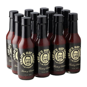 Trejos All-Natural Hot Sauce, Medium Heat, 12-Pack (5 oz. Bottles), Non-GMO, Zero Calories