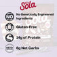 Sola Low Carb & Keto Friendly Granola, Double Chocolate - Low Sugar, Naturally Flavored, Gluten Free & No Artificial Colors, Fla