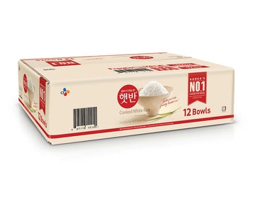 CJ Instant Rice: Cooked White Hetbahn, Gluten-Free & Vegan, Instant & Microwaveable, No Preservatives, Healthy & Delicious, 7.4