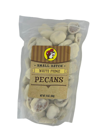 Buc-ees Organic Candied Pecans, Roasted, Salted, Glazed & Chocolate-Covered, 16 Ounce, Non-GMO, Protein-Rich Snacks