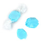 Blue Raspberry Salt Water Taffy, 2 Pound Bulk Bag, Blue Taffy, Individually Wrapped Blue Candy