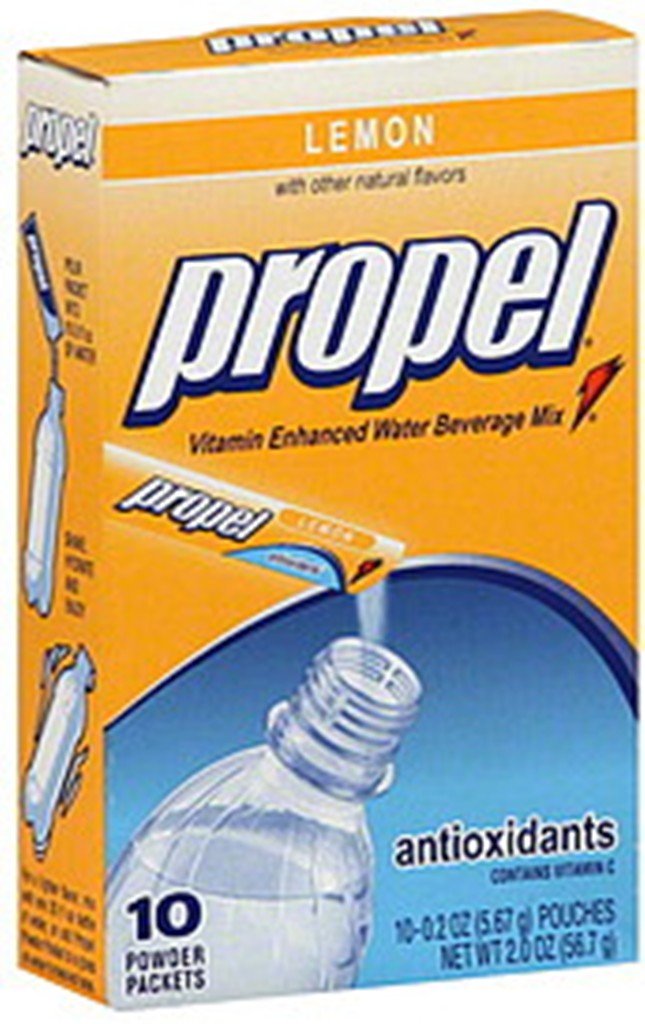 Propel Zero Powdered Beverage Mix, Lemon Flavor, 10 Count, Model 13471