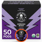 Death Wish Coffee Espresso Roast Coffee Pods - Fair Trade, Organic - 50 Count