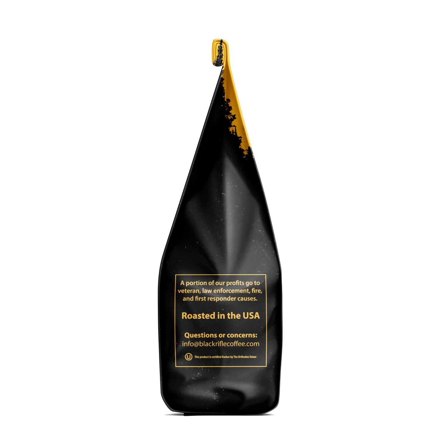 Black   Coffee Company Ground Coffee Dark Roast, 18oz Bag, Made from Colombian & Brazilian Arabica Beans