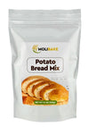 Molibake Potato Bread Mix - All-Natural Baking Mix for Bread Machine and Oven - 12 oz - Mix for Bread with Potato Flakes, Rye fl