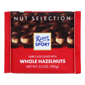 Choc Bar Drk Whl Hzlnut (Pack Of 10)