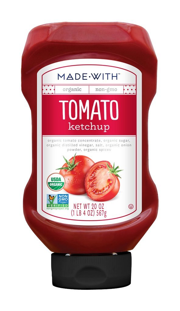 Made With Organic Ketchup Tomato, 20 Ounce