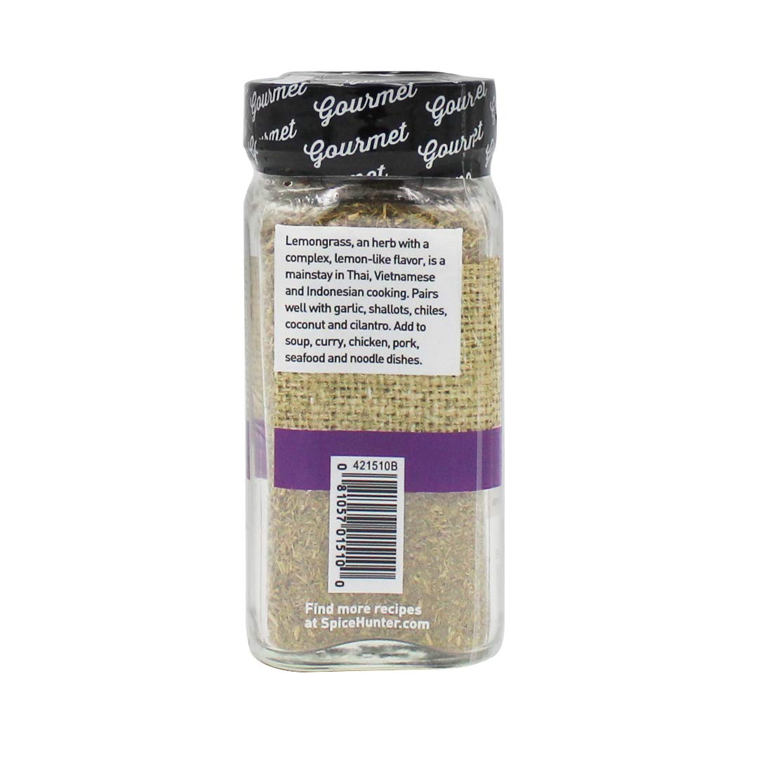 The Spice Hunter Lemon Grass, Leaves, 0.45-Ounce Jar