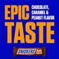 Snickers Chocolate, Caramel & Peanut Flavored Hi Protein Powder, 19.7 Oz Bag