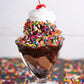 Rainbow Sprinkles - 1.6 Pounds - Ice Cream Sundae Toppings - Colorful Rainbow Jimmies For Cake Decorating, Baking, Cupcakes, Cookies