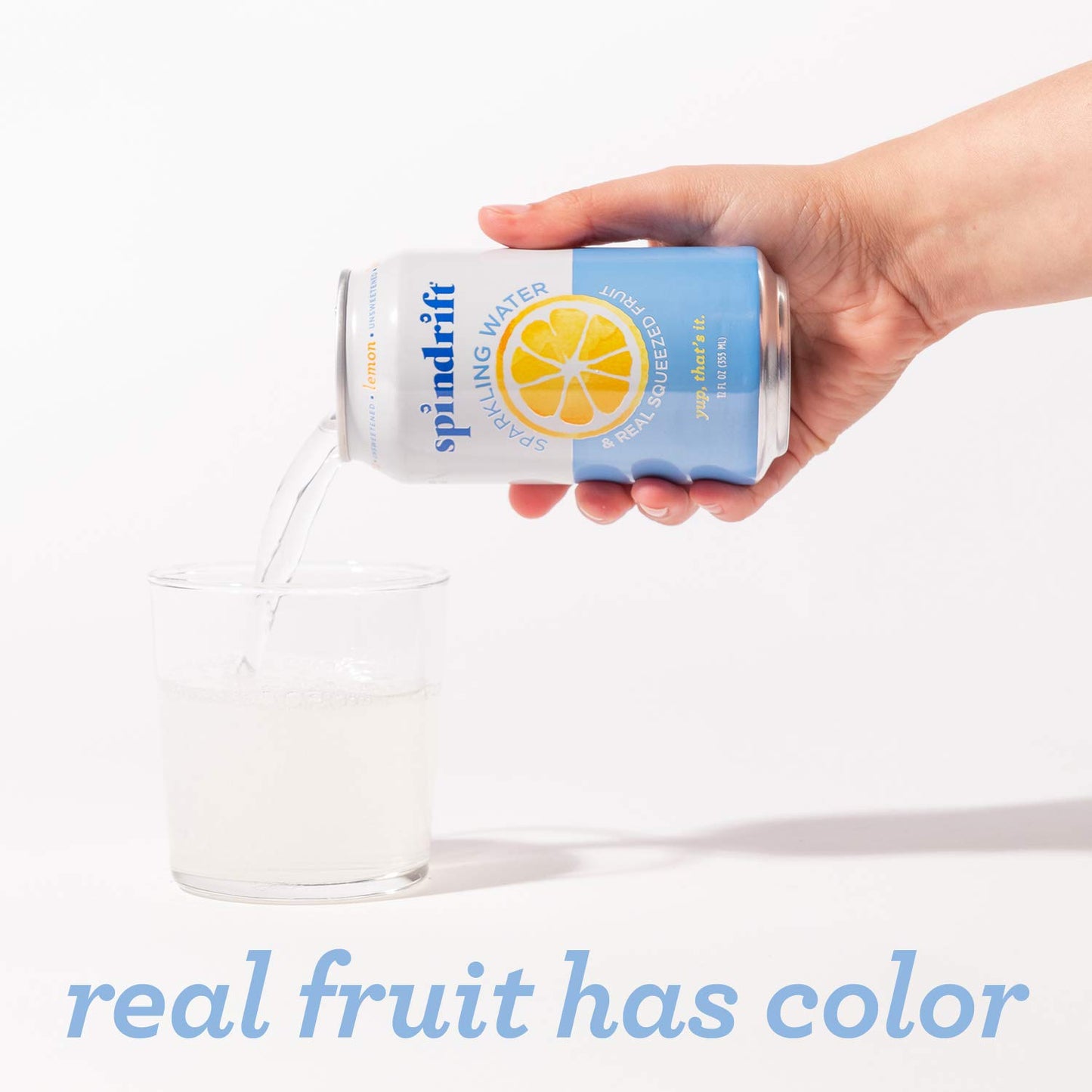 Spindrift  Sparkling Water  Lemon  12 oz  (pack of 8)