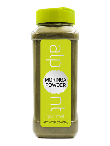 Alpont Gourmet, Moringa Powder 15Oz (425G), All Natural, Non-Gmo, Superfood, Packed To Keep It Fresh, Premium Quality