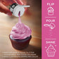 Bakell Edible Glitter Deep Pink Tinker Dust®, 5 Gram | KOSHER Certified for Cakes, Cupcakes, and Drinks