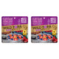 Wild Zora Paleo Freeze Dried Meals for Backpacking & Camping - Healthy Gluten Free & Grain Free Camping Meals/Backpacking Food + No Added Sugar - Great for Travel (Cliffside Coconut Berry 2-Pack)