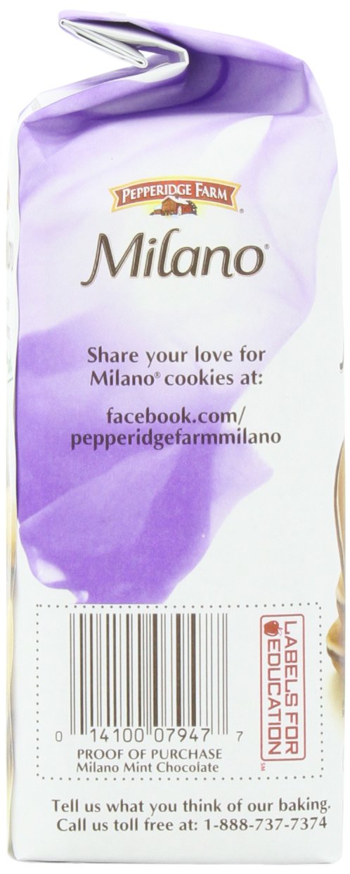 Pepperidge Farm Mint Milano Cookies, 7-ounce (pack of 4)