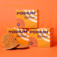PODIUM Protein Stroopwafel 8 Count (Caramel)