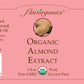 Flavorganics Organic Almond Extract, 2 Ounces Glass Bottle