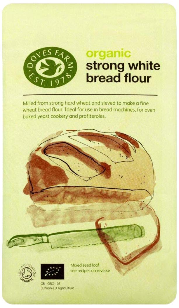 Doves Farm Strong White Bread Flour 2 X 1.5Kg