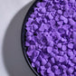 NIPEOR Purple Heart Sprinkles for Cake Decorating - Jumbo Heart, 3.53 oz/100g, Ideal for Valentine Weddings