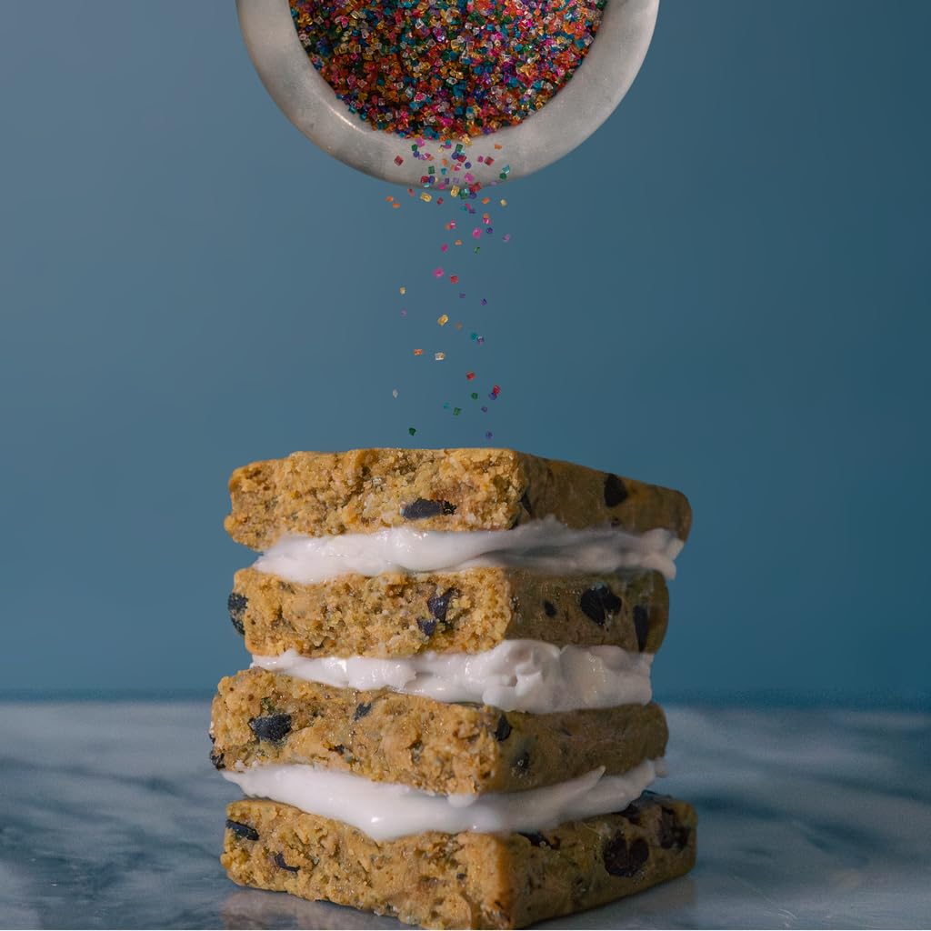Stars + Honey Protein Bars- Flavor Variety,15g Protein, 2g Sugar, w/ Collagen Keto Friendly Snack - Gluten, Dairy, & Soy Free -