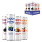 Happy Being Organic White Tea Sampler Pack - 16 Cans, 4 Flavors: Blueberry, Blackberry Citrus, Raspberry Lemonade, Peach Rose