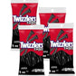Tundras Twizzler Black Licorice Twists Chewy Candy, 5 oz Bag, Pack of 4, Soft Original Flavor