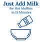Martha White Cinnamon Sugar Muffin Mix, 7.4 oz, Pack of 3