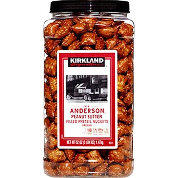 Kirkland Signature Peanut Filled Pretzel, Butter 52 Ounce
