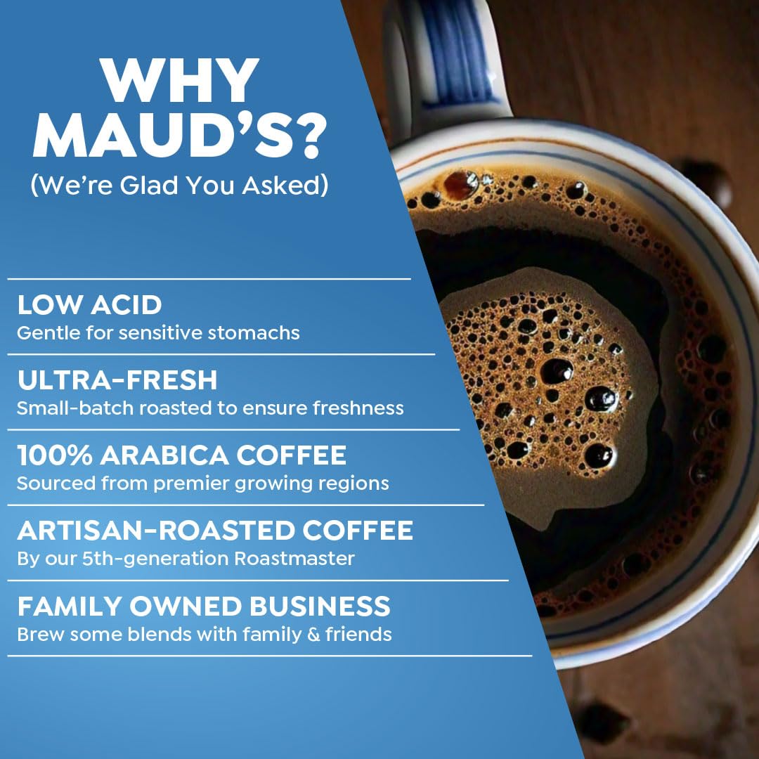Maud'S Organic Guatemalan Coffee Pods, 50 Ct | Fair Trade Single Origin | 100% Arabica Organic Medium Dark Roast Coffee | Solar