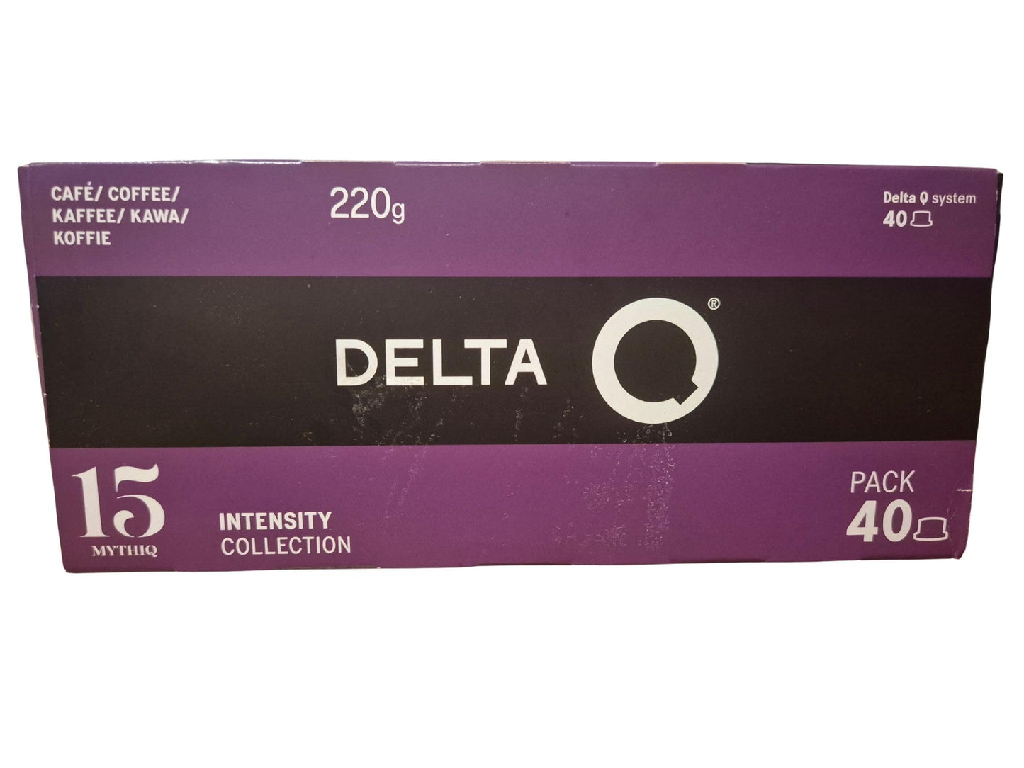 Delta Q - Mythiq Espresso Pods For Delta Q Machines  Intensity 15  Notes Of Cocoa  Chocolate  And Toasted Nuts  40 Coffee Units
