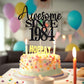 40Th Awesome Since 1984 Cake Topper Cheers To 40 Years Birthday Cake Pick 40 Fabulous Cake Decoration For Happy 40Th Birthday An