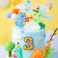 Gallarato 6 Pcs Little Dino Birthday Cake Decoration Dinosaur Cake Decoration Little Dinosaur Birthday Party Supplies Dinosaur P