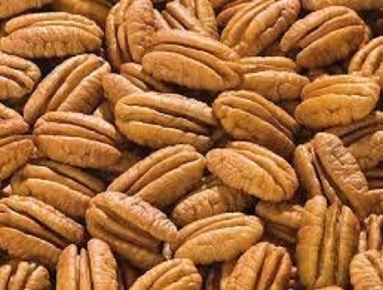 Whole, Shelled & Raw Georgia Pecans (3 Lbs.) - Southern Tastiness - Unsalted & Handpicked for Freshness - Vegan & Keto Friendly