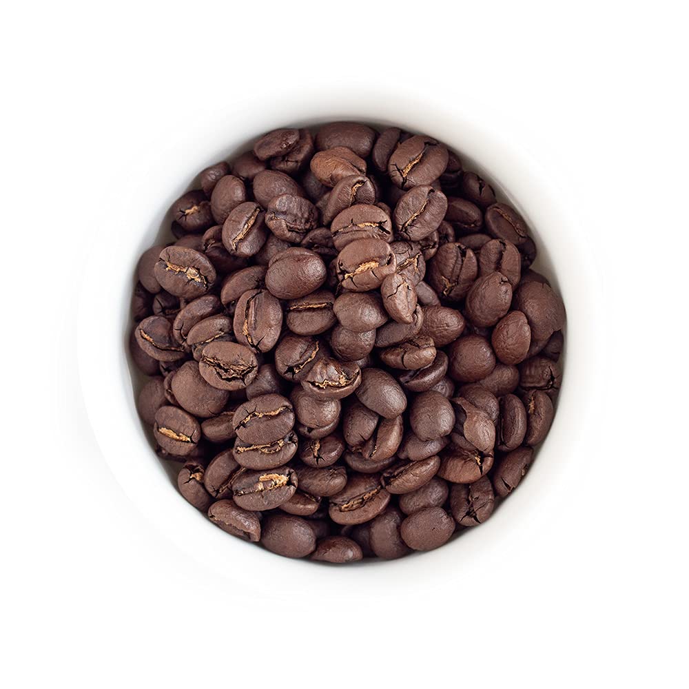 Fresh Roasted Coffee Kenya AA Med-Dark Roast Whole Bean 80 oz (5 lb) Kosher