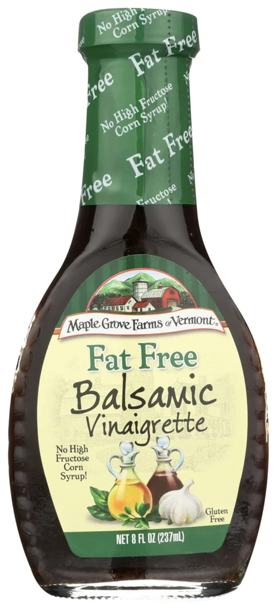 Maple Grove Dressing Balsamic Vinaigrette Fat Free 8.0 Oz(Pack Of 2)