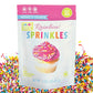ColorKitchen Rainbow Sprinkles Natural Ingredients Baking Cake Decorations, Ice Cream, Cookie, Artificial Dye-free, Plant-Based
