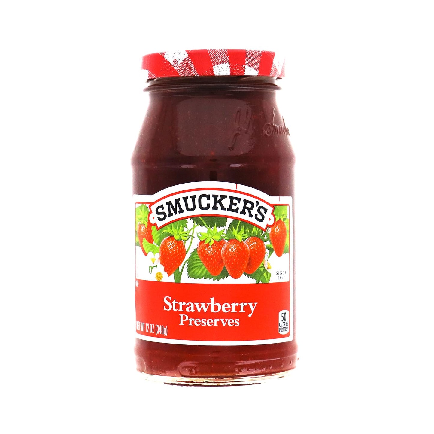 Smucker s Preserves, Strawberry, 12 Oz