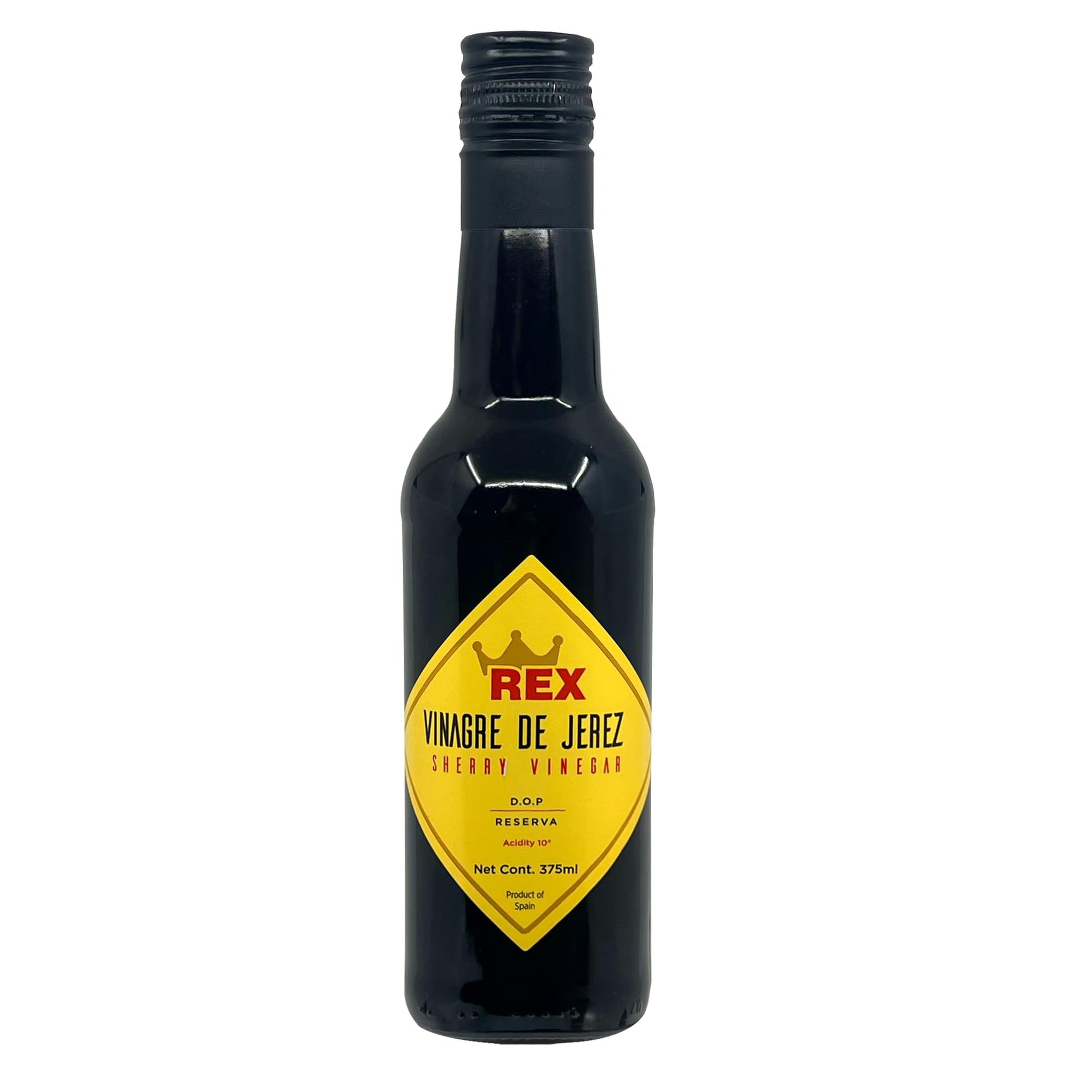 Sanniti Rex Flavor Blend Vinegar D.O.P  12.7 Oz | Aged Spanish Flavor Blend Vinegar From Jerez De La Frontera | Certified Denomination Of Oriflavor Blend | Perfect For Dressings  Marinades & Gourmet Cooking