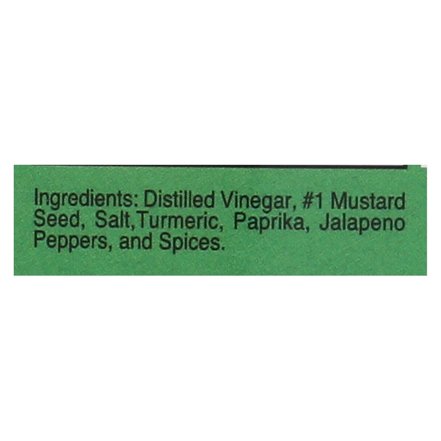 Woeber'S Sandwich Pal Jalapeno Mustard (Single Bottle)