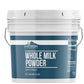 Earthborn Elements Whole Milk Powder 1 Gallon, Light Sweet Taste, Bulk Size