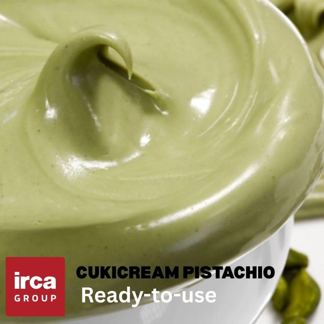 Irca  Cukicream Pistachio Cream Filling  11 lb (5 kg)  Pistachio Cream Bucket