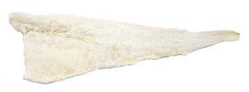 Bacalao - Baccala Dried Salt Cod Without Bone - Approximately 2.5 Lb. - Excellent Filets By Italian Market